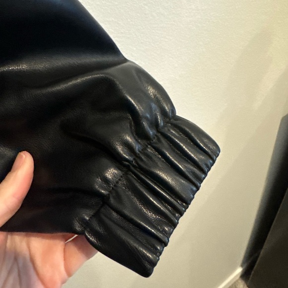 Avec Les Filles Black Bomber Jacket - Picture 4 of 9